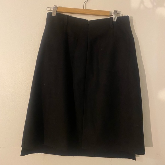 Acne Studios Glide Raw Paw Wool Skirt Size 40 - Picture 3 of 5